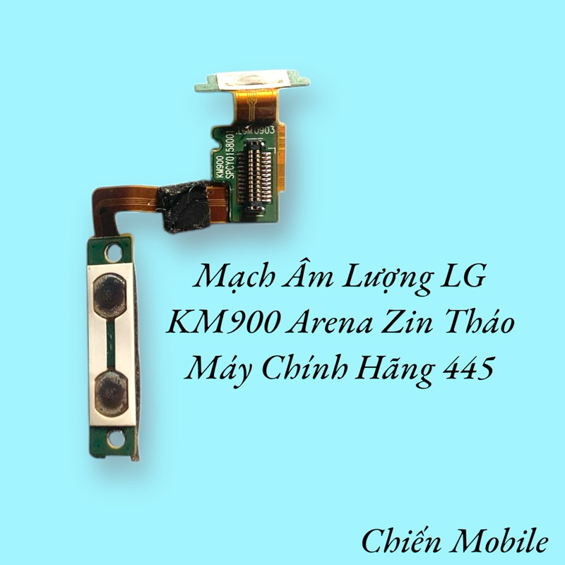 Mạch Âm Lượng LG KM900 Arena Zin Tháo Máy Chính Hãng 445