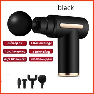 máy massage cầm tay mini, súng massage đấm lưng, máy matxa trị liệu cổ vai gáy (bảo hành 12 tháng)