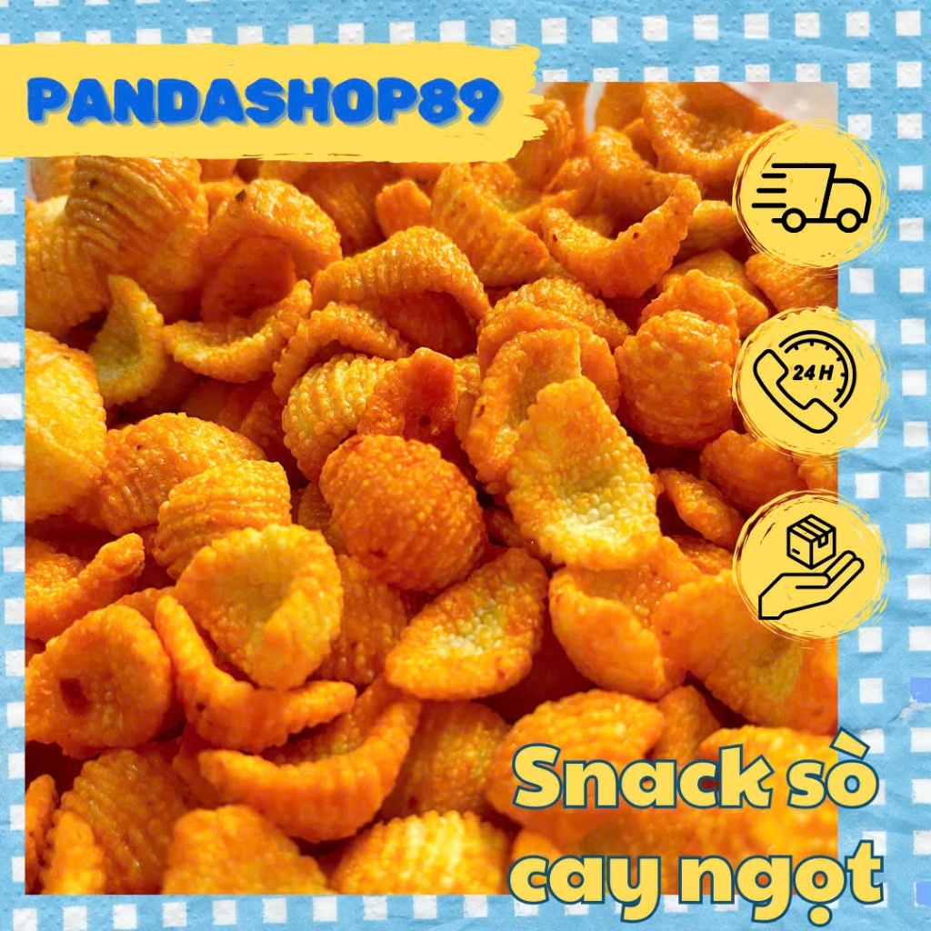 Snack bim sò cay ngọt (500g)