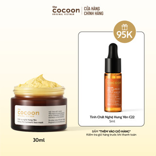 Mặt nạ nghệ Hưng Yên Cocoon giúp da rạng rỡ & mịn màng 30ml