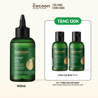 Cải tiến mới - Nước dưỡng tóc tinh dầu bưởi Cocoon ngăn ngừa gãy rụng và hỗ trợ mọc tóc 140ml