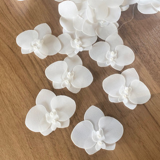 set 5 HOA LAN ĐÍNH KẾT TRANG TRÍ ĐẦM ÁO