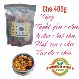 chè dưỡng nhan (tuyết yến) đúng 14 vị đủ 400g .Tặng thêm tuyết yến, lệ đào, hạt sen