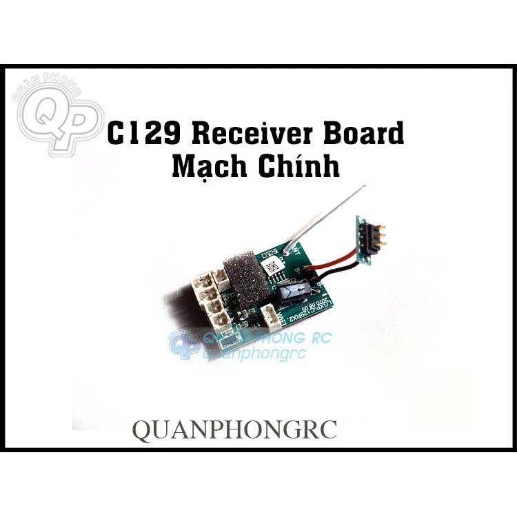 Mạch chính dành cho máy bay trực thăng Firefox C129 - C129 Receiver Board