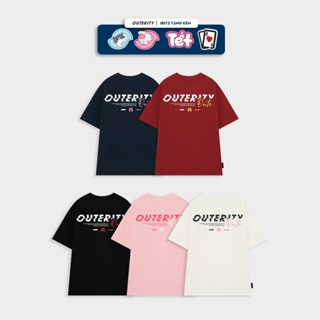 Áo Thun Outerity Signature 25 Form Oversize / 100% Cotton Nam Nữ Unisex Form Rộng Local brand