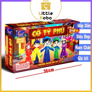 [Foxi] Cờ Tỷ Phú Nam Châm Thương Nhân Hội An Foxi Size Lớn Monopoly Cờ Tỉ Phú Đồ Chơi Trí Tuệ Trẻ Em