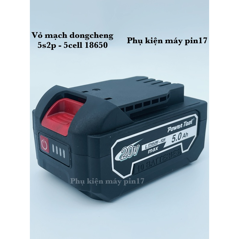 Vỏ mạch Dongcheng mẫu chống sốc 5s2p nhận sạc zin