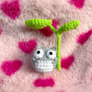 Totoro mini móc khoá len Totoro treo túi xách siêu dễ thương