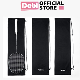 Túi Đựng Vợt Cầu Lông YONEX LINING VICTOR Túi Vải Dây Rút Đựng Vợt Logo Thêu Dày Dặn