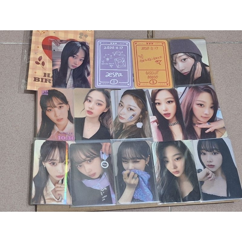 THẺ ẢNH GISELLE AESPA