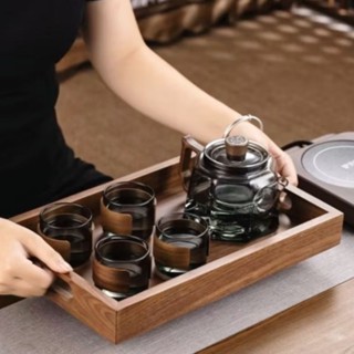 khay gỗ đa năng phục vụ nhà hàng, uống trà, cafe và trang trí, decor