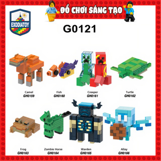 Xếp hình Minifigure nhân vật trò chơi My World Minecraft - Đồ Chơi Lắp Ghép Sáng Tạo - XINH G0121