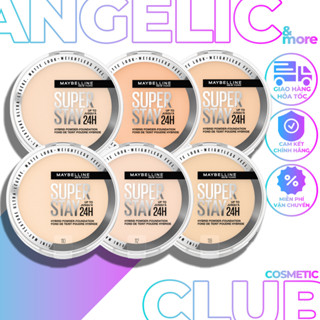 Phấn Nền Maybelline, Phấn Nén Maybelline Super Stay Powder Foundation Makeup, Soft Matte Finish.