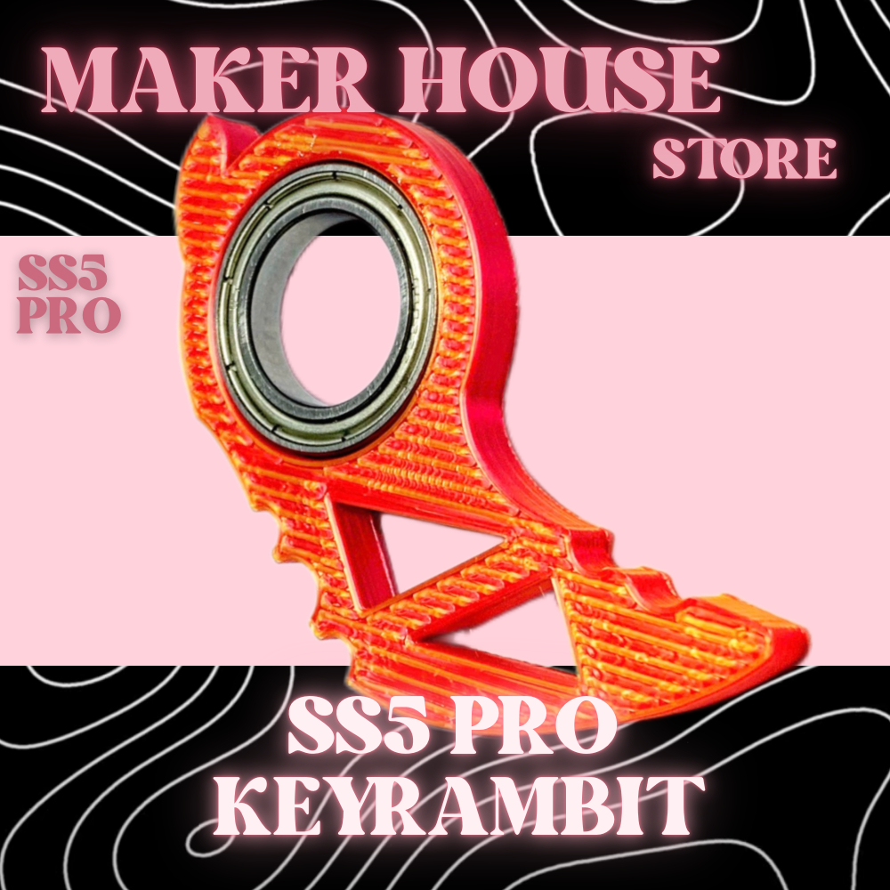 KEYRAMBIT - MÓC KHÓA XOAY - KARAMBIT - SS3 - PRO VERSION VẢY RỒNG - HỎA LONG ĐỘC BẢN - VÒNG BI THÉP