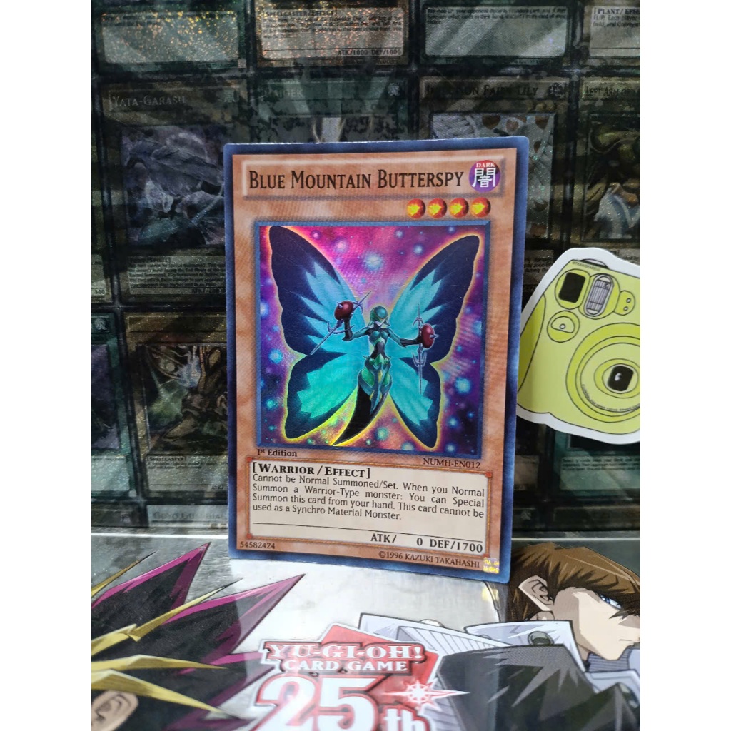 [ Đỗ Lạc Shop ] Thẻ Bài Mint90 Yugioh Monster Blue Mountain Butterspy - Super