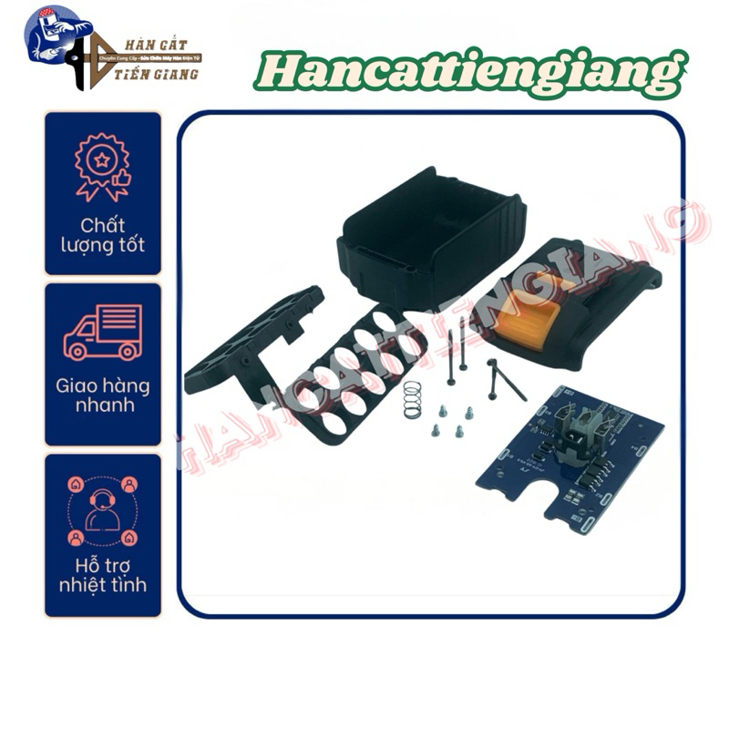 Vỏ mạch Dayi trung quốc 5s2p 10cell 18650 21v