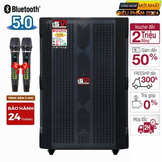 Loa Kéo Karaoke 5 Tấc [ Trả Góp 0% ] | Bass 50 SV-18C Plus ( Màu Đen ) Công Suất 3000w Gfi1i