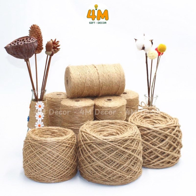 Dây thừng làm đồ thủ công, decor trang trí