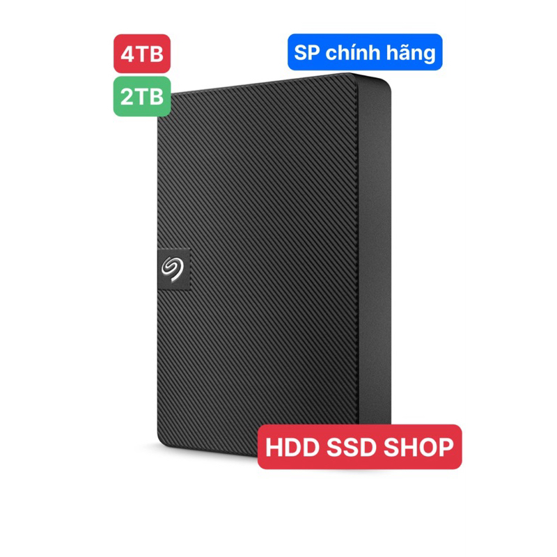 Ổ Cứng Di Động HDD Seagate Expansion Portable 4TB , 2TB 2.5inch  USB 3.0