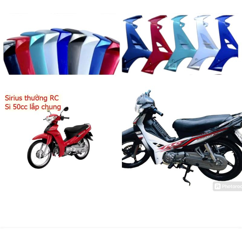 Yếm Sirius 50/100/110 nhựa ABS......