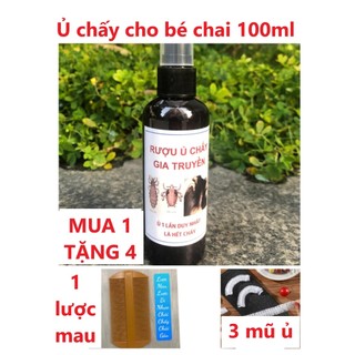 [TẶNG LƯỢC DÀY, MŨ Ủ CHẤY] Xịt Ủ Chấy Tóc ( Diệt Chấy/Chí Hàng Việt ).VTCS