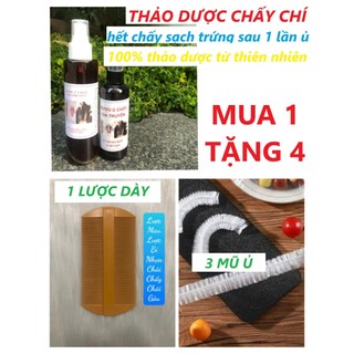 [TẶNG LƯỢC DÀY, MŨ Ủ CHẤY] Xịt Ủ Chấy Tóc ( Diệt Chấy/Chí Hàng Việt ).VTCS
