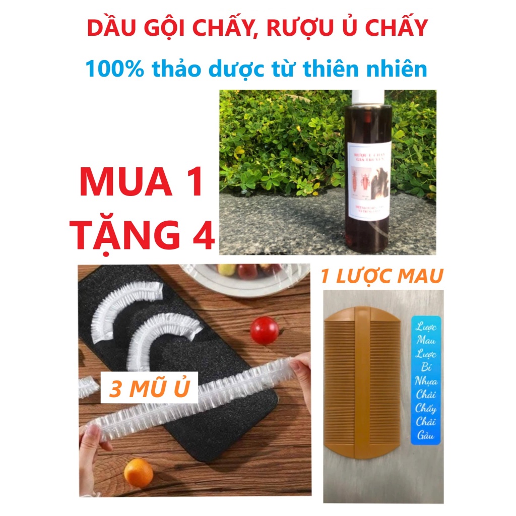 [TẶNG LƯỢC DÀY, MŨ Ủ CHẤY] Xịt Ủ Chấy Tóc ( Diệt Chấy/Chí Hàng Việt ).VTCS