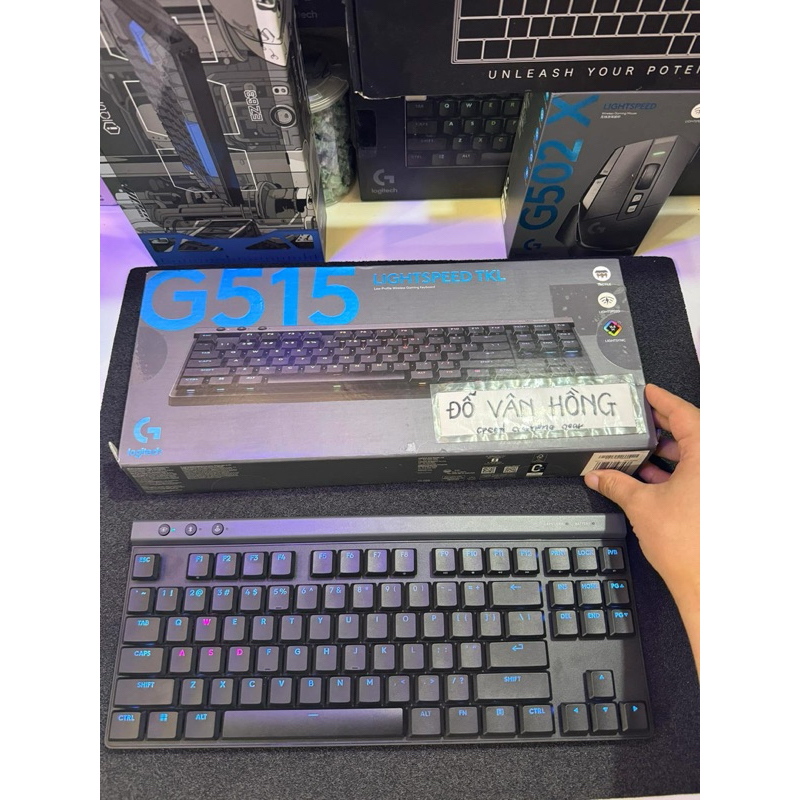 Bàn phím Logitech G515 Không dây Lightspeed chính hãng