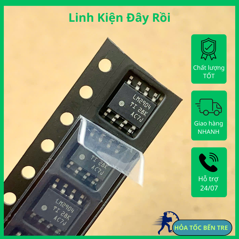 5 cái LM2904 LM2904DR SOP-8 chính hãng