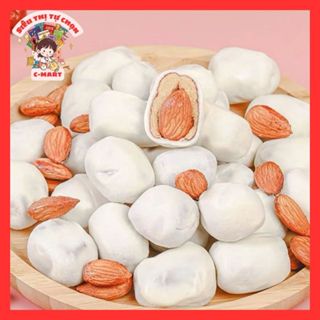 [C-MART] Kẹo táo đỏ bọc phô mai sữa hạnh nhân gói 125g ngọt nhẹ dễ ăn