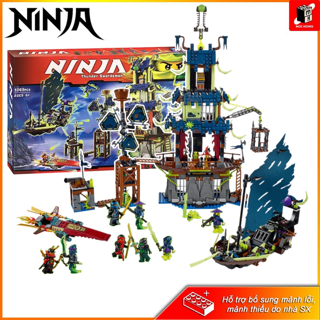 [Sẵn hàng] Đồ chơi lắp ráp Mô hình Ninjago Thành phố City Of Stiix 10401