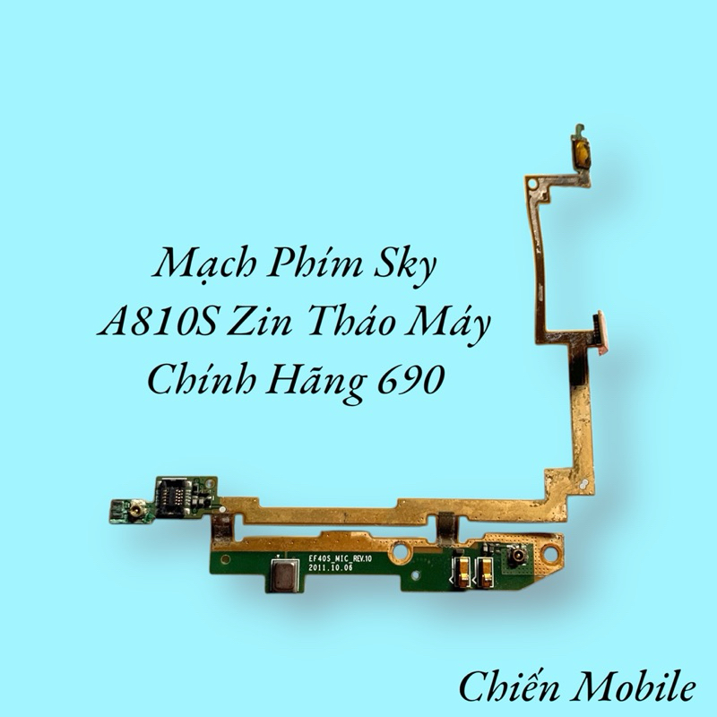 Mạch Phím Sky A810S Zin Tháo Máy Chính Hãng 690