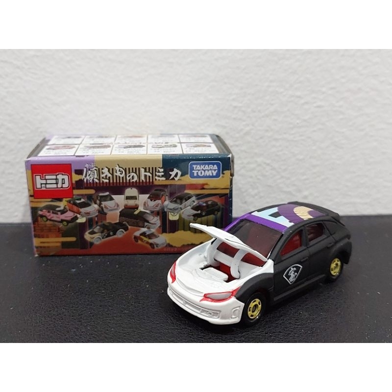 Xe mô hình Katamukimono Tomica Houroku- Subaru Impreza WRX STI  - Made in Vietnam