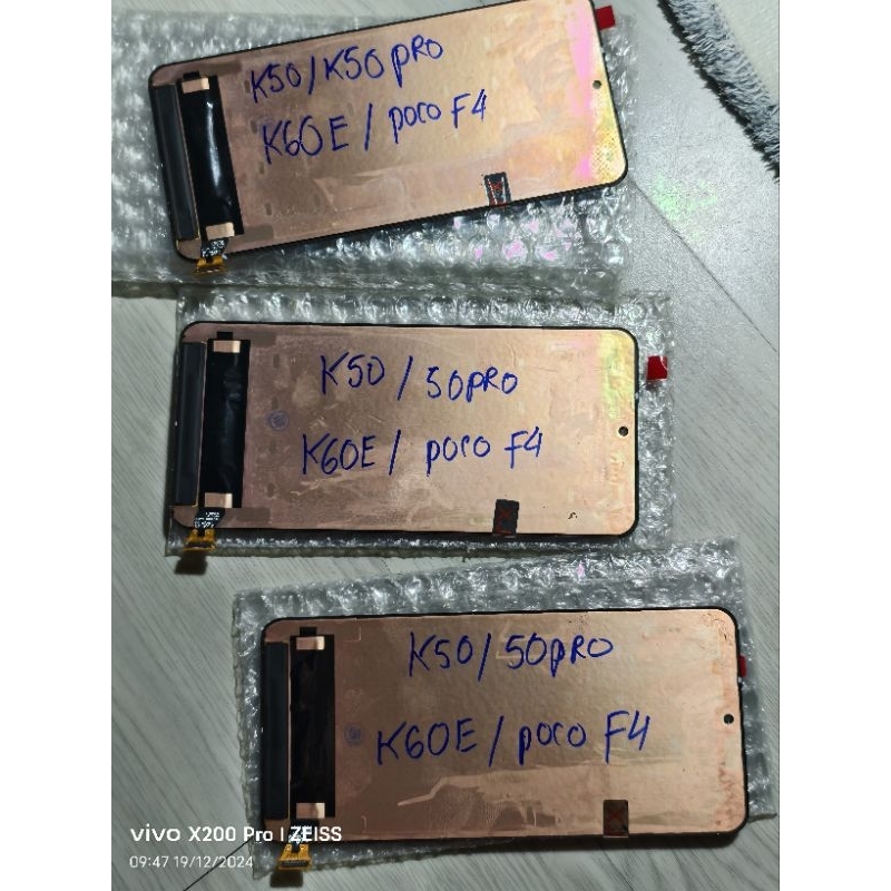 màn hình thay thế dùng cho điện thoại Xiaomi k50,k50pro,k60e,poco f4,k50gaming,k40,k40gaming,poco f3