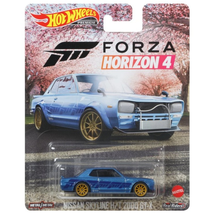 Xe mô hình Hot Wheels Premium Forza Entertainment Nissan Skyline H/T 2000 GT-X