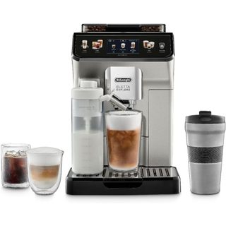 Máy Pha Cà Phê Delonghi Ecam 450.68.T, Máy Pha Cafe, Espresso, Capuccino, Nhập EU, BH 12 Tháng, Bepchauau