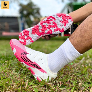 Giày bóng đá cổ cao VAPORR 13 đế cao su đệm Eva_Giày đá bóng WAKA VAPORR 14 (khâu full đế)