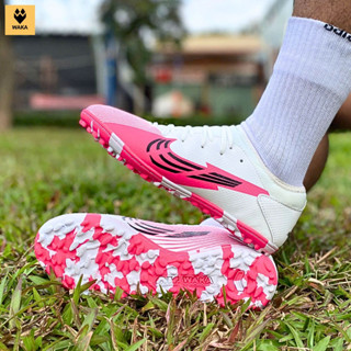 Giày đá bóng cổ cao WAKA VAPORR 13_Giày bóng đá VAPORR 14 đế cao su đệm Eva (khâu full đế)