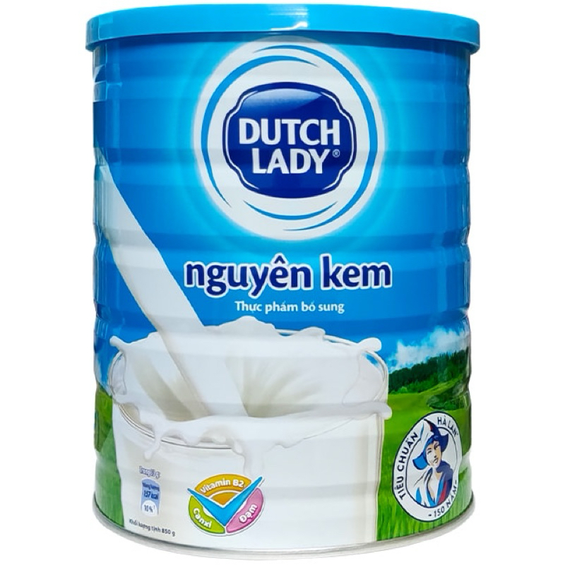 [HCM]Sữa bột Dutch Lady nguyên kem lon 850g