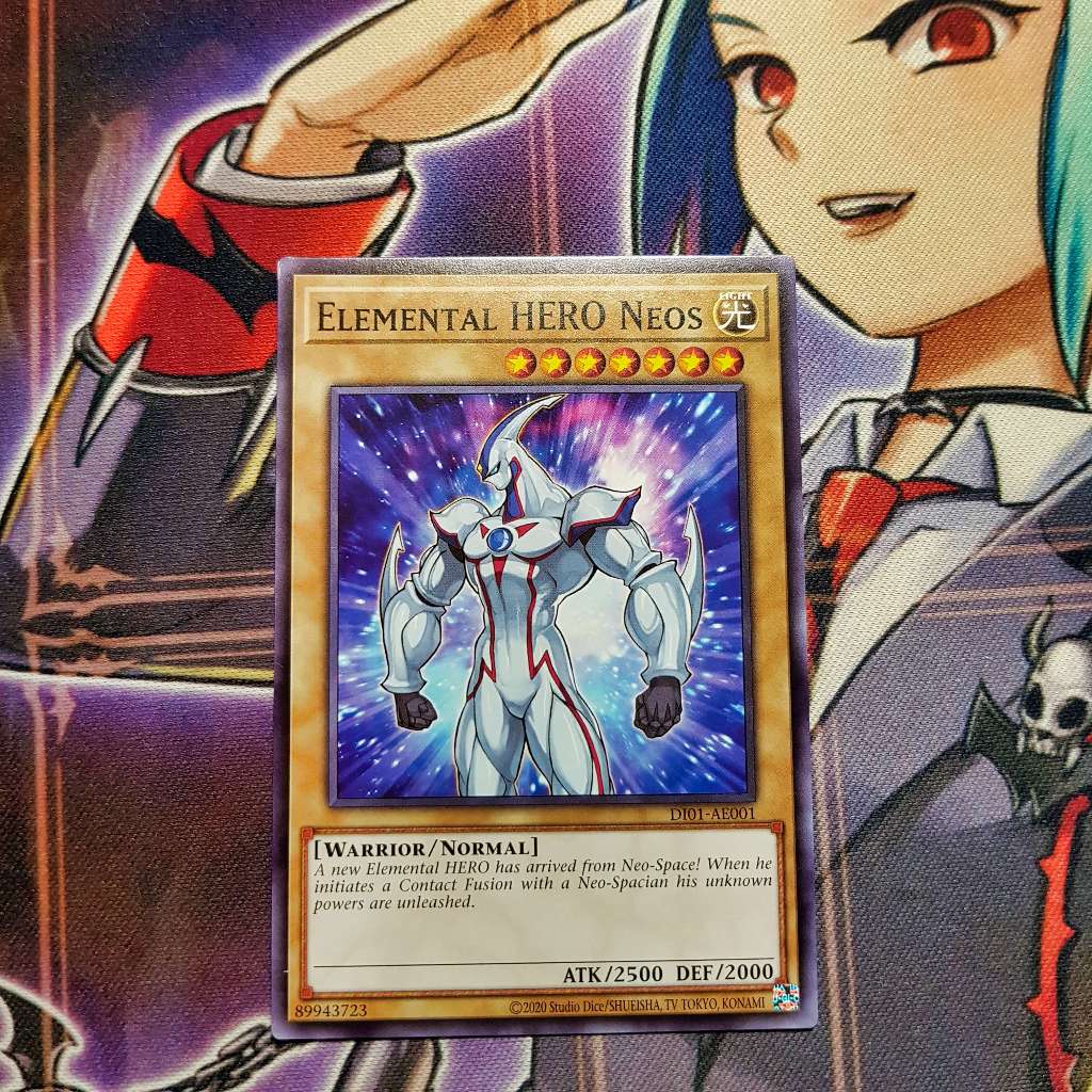 Thẻ bài Yugioh chính hãng | Elemental HERO Neos (AE) | Common.