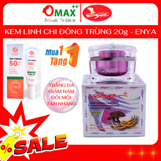 Kem ENYA Đông Trùng Hạ Thảo - Linh Chi 20g - Trắng Da - Giảm Thâm Nám - Ngừa Lão Hóa - Giảm Mụn