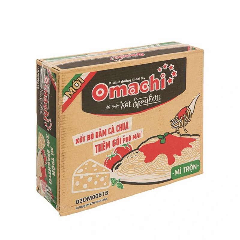 Thùng omachi sốt spaghetti 91g