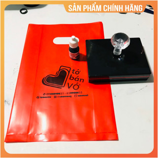 Khắc con dấu cán pha lê nhiều kích thước in bao bì, mực in trên nhiều chất liệu sắc nét, rõ ràng