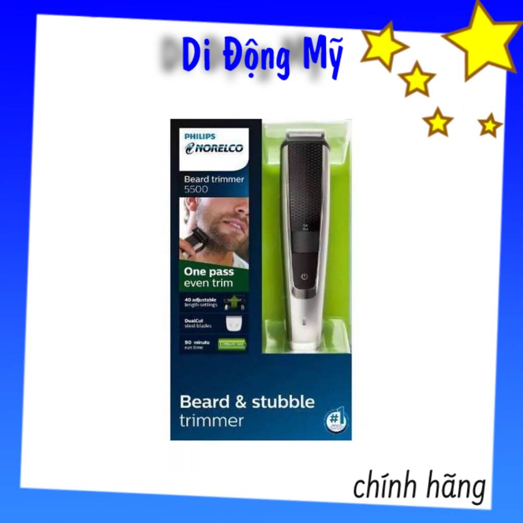 Máy cắt Philips 5500 - Tông đơ cắt tóc, cạo râu Philips Norelco  Series 5000 5500, BT5511/49