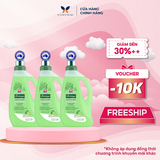 Bộ 3 Chai Nước Lau Sàn 365 Max Botany Tinh Dầu Sả Chanh 1.25 L làm sạch bóng sàn nhà, ngăn côn trùng, an toàn cho da bé