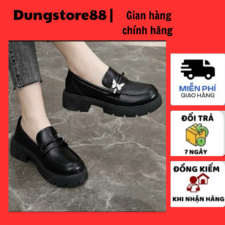 GIÀY LƯỜI OXFORD GIÀY LOLITA (phom to đặt lùi một siez) DUNGSTORE88 BÚP BÊ CAO 4 PHÂN