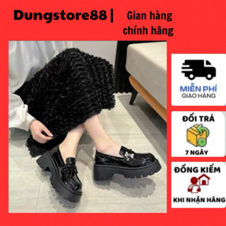  GIÀY LƯỜI OXFORD GIÀY LOLITA   phom to đặt lùi một siez  DUNGSTORE88 BÚP BÊ CAO 4 PHÂN 
