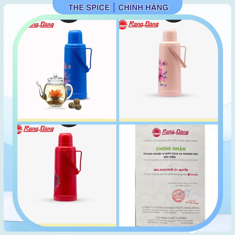 Vỏ bình thuỷ RẠNG ĐÔNG, vỏ phích 2L