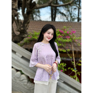 Set bộ pháp phục lụa mới xinh lắm nha