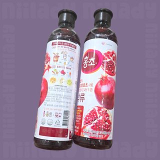 (HSD 5/2/2026) Giấm lựu, Nước giấm trái cây Deasang Hàn Quốc 900ml